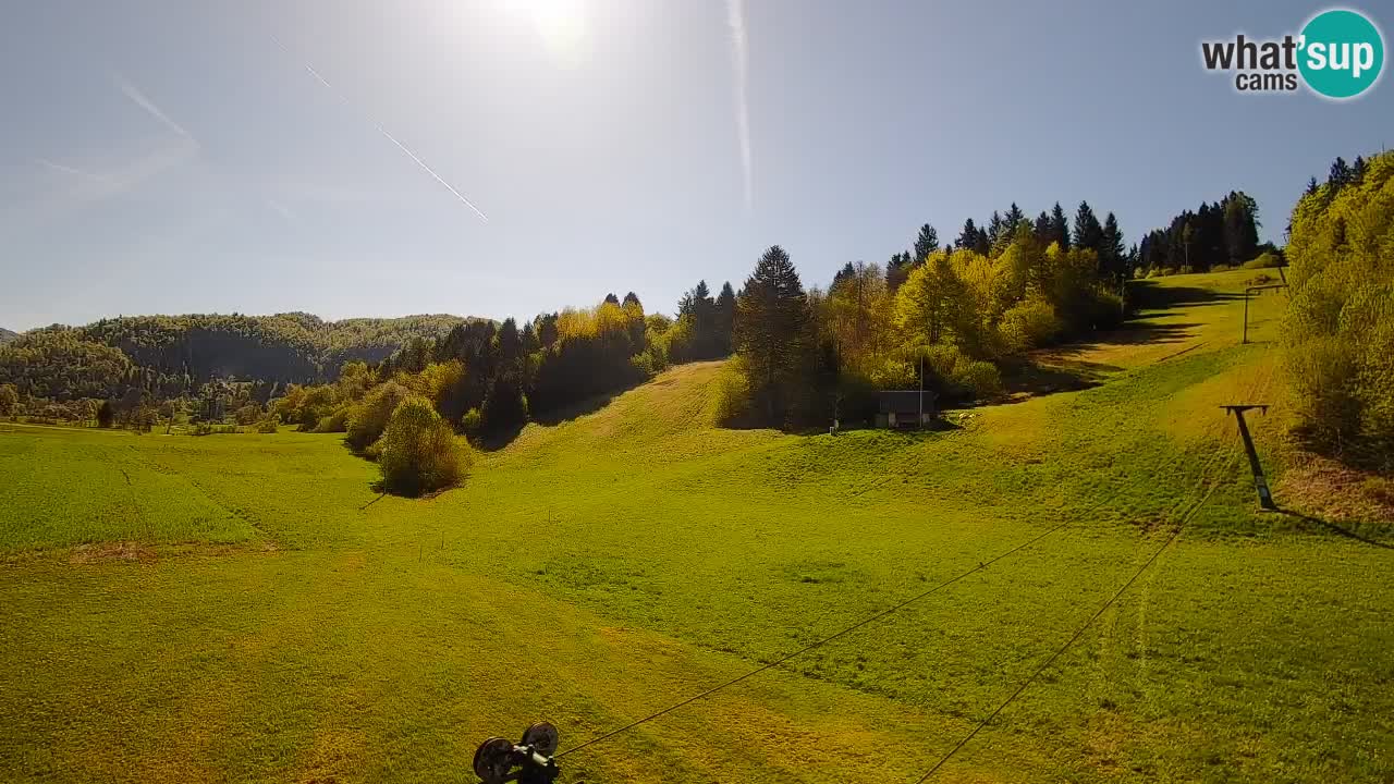 Webcam Smučišče Senožeta – Stazione sciistica a Srednja Vas vicino Bohinj