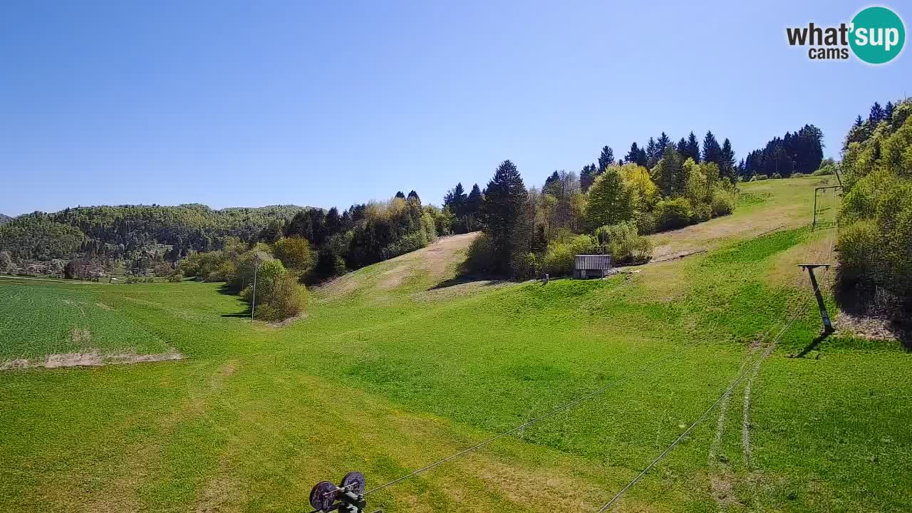Webcam Smučišče Senožeta – Stazione sciistica a Srednja Vas vicino Bohinj