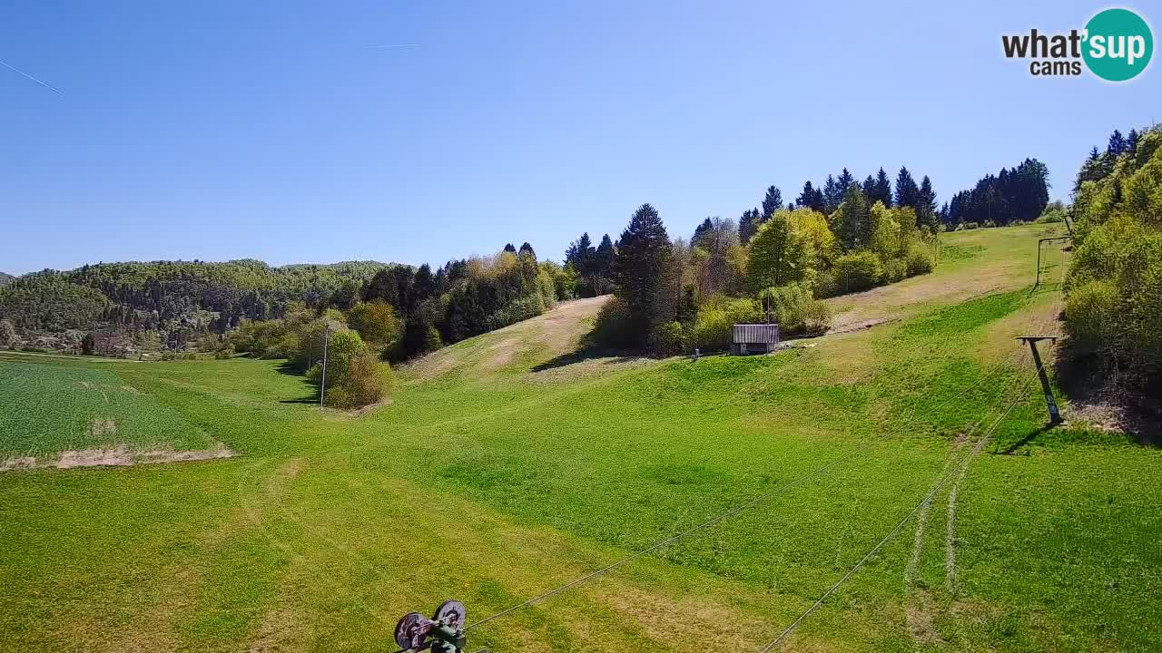 Web kamera Smučišče Senožeta – Skijalište u Srednjoj Vasi kod Bohinja