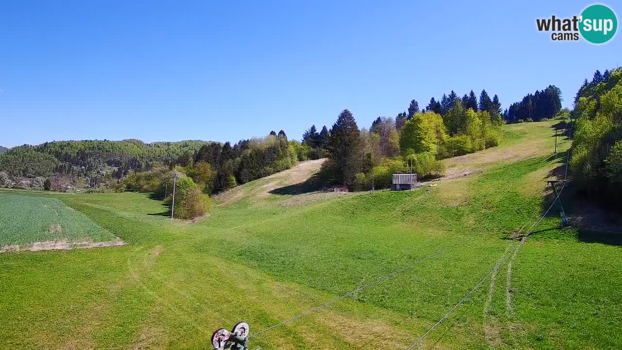 Webcam Smučišče Senožeta – Ski Resort Live View near Bohinj