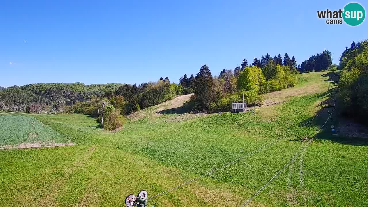 Webcam Smučišče Senožeta – Stazione sciistica a Srednja Vas vicino Bohinj