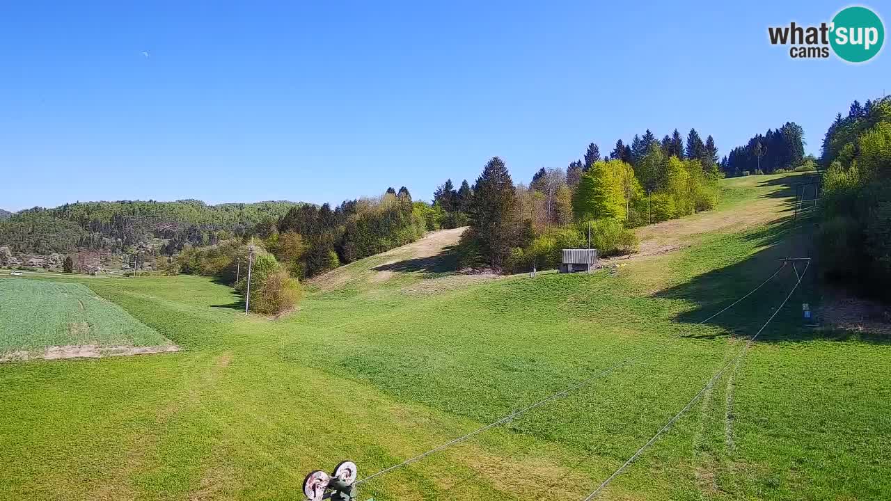 Webcam Smučišče Senožeta – Ski Resort Live View near Bohinj