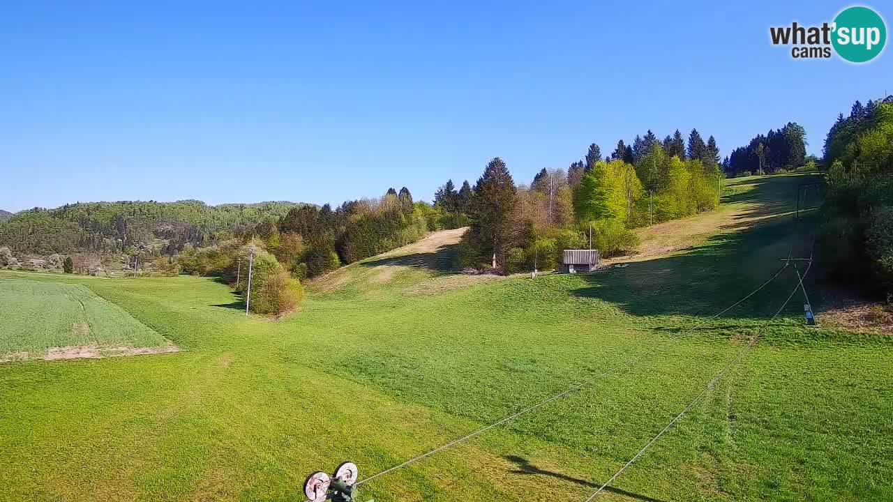 Webcam Smučišče Senožeta – Stazione sciistica a Srednja Vas vicino Bohinj