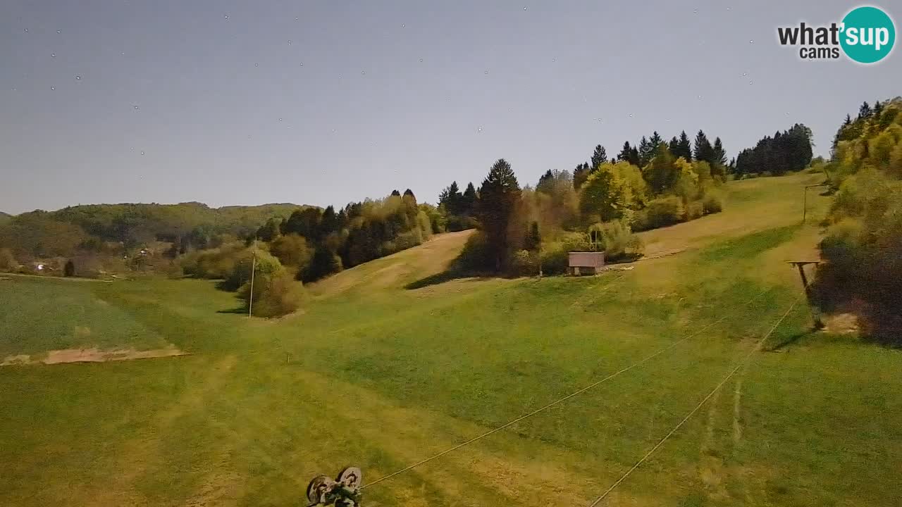 Webcam Smučišče Senožeta – Stazione sciistica a Srednja Vas vicino Bohinj