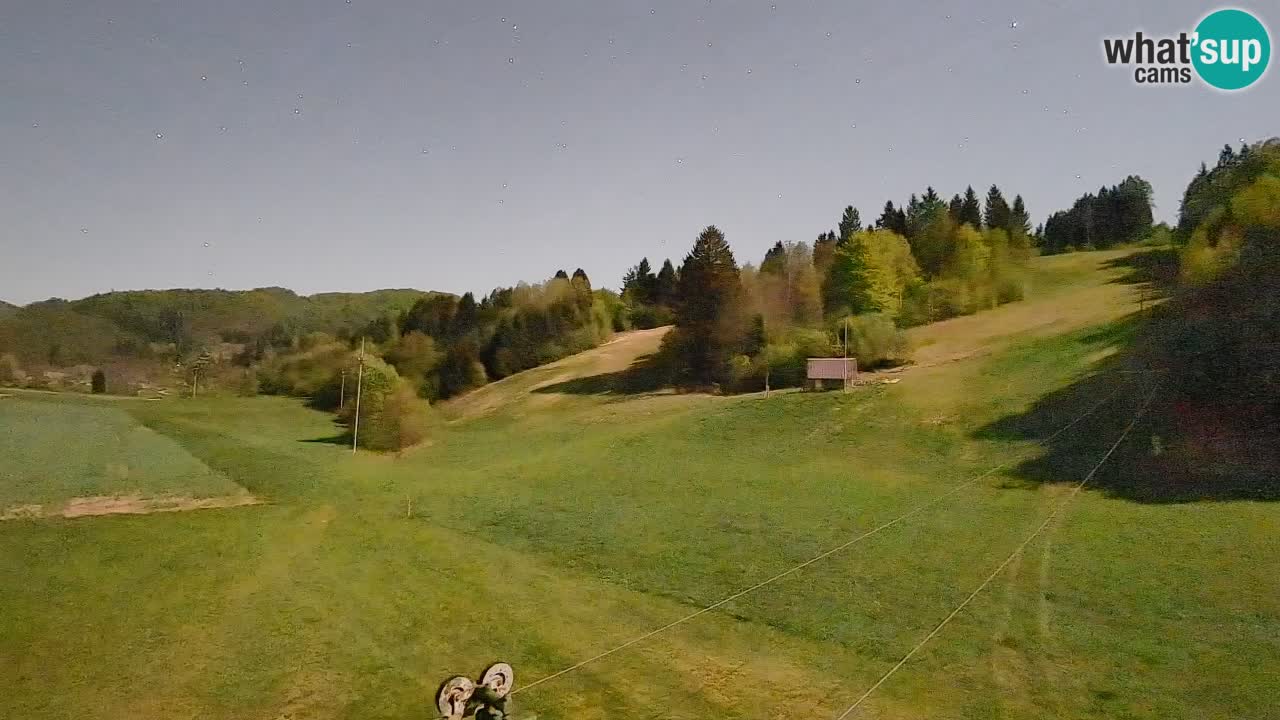 Webcam Smučišče Senožeta – Stazione sciistica a Srednja Vas vicino Bohinj