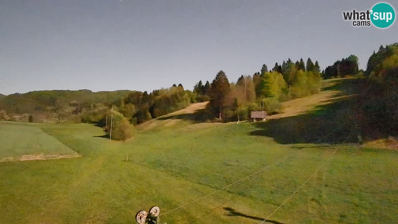 Webcam Smučišče Senožeta – Ski Resort Live View near Bohinj