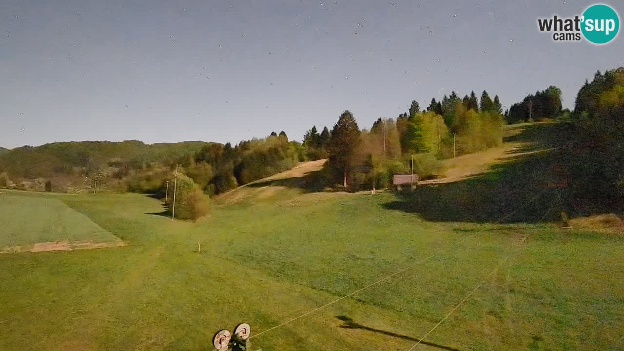 Cámara web Smučišče Senožeta – Estación de esquí en Srednja Vas cerca de Bohinj