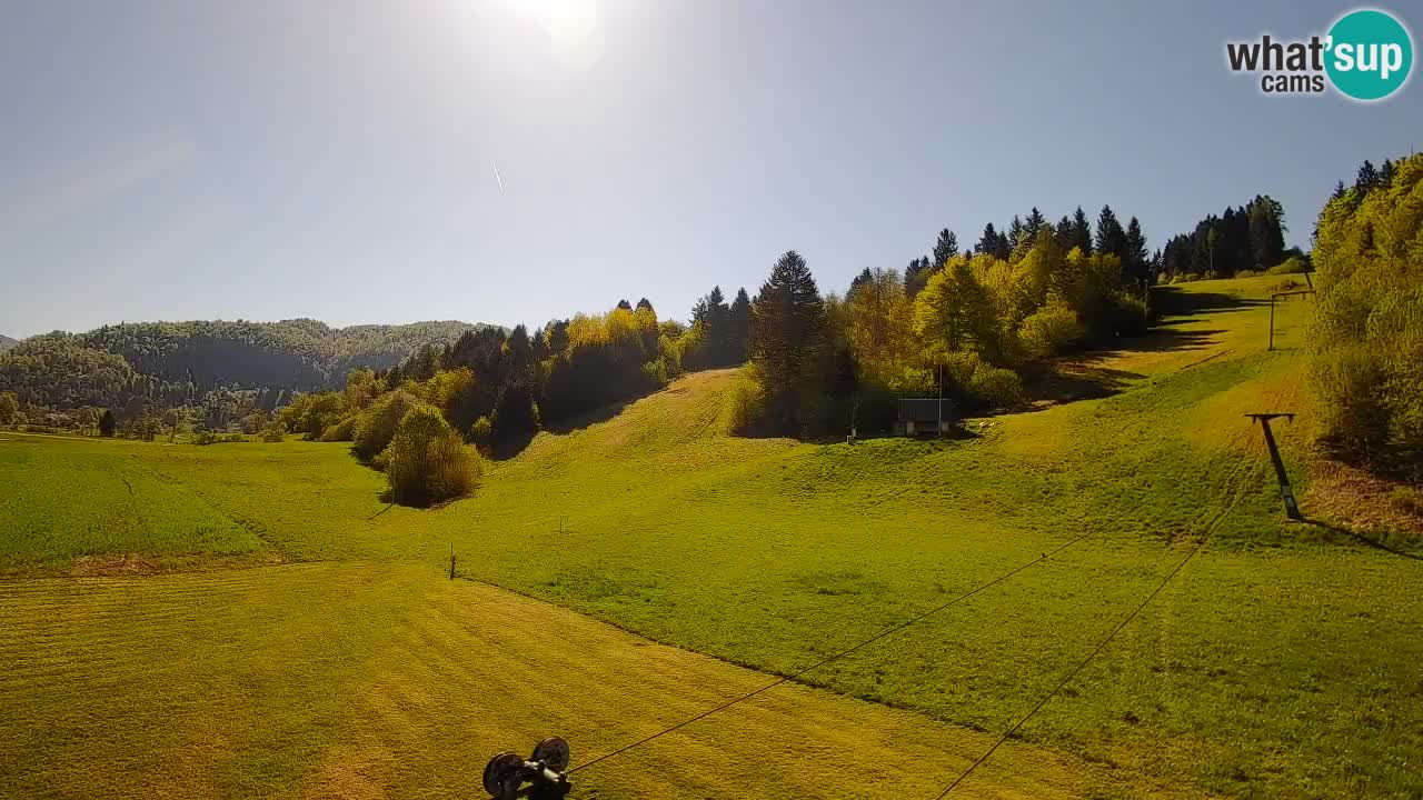 Webcam Smučišče Senožeta – Stazione sciistica a Srednja Vas vicino Bohinj