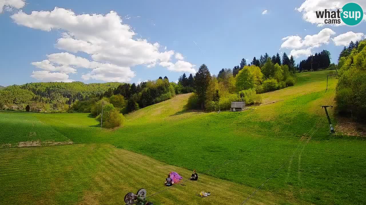 Webcam Smučišče Senožeta – Stazione sciistica a Srednja Vas vicino Bohinj