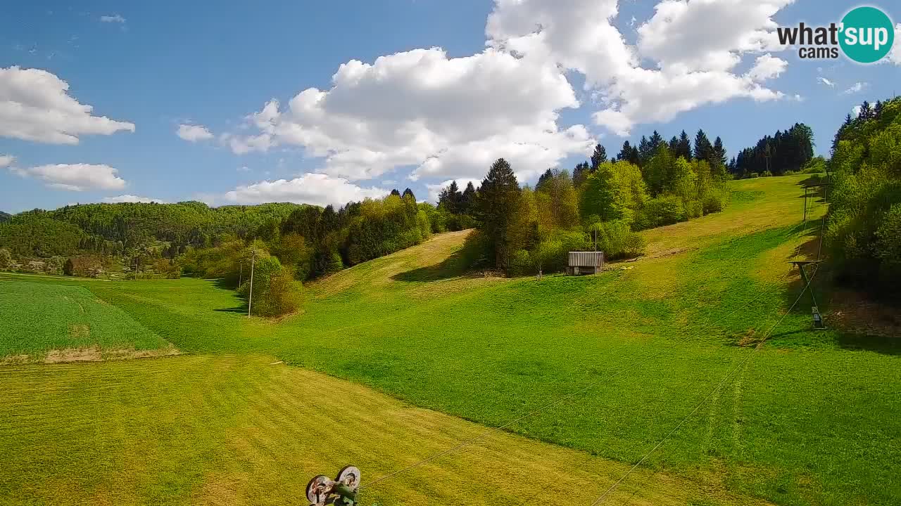 Webcam Smučišče Senožeta – Stazione sciistica a Srednja Vas vicino Bohinj