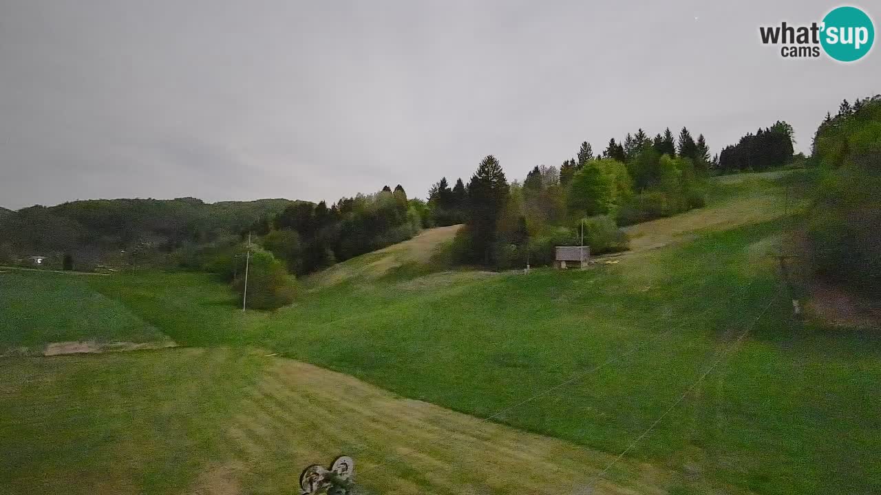 Cámara web Smučišče Senožeta – Estación de esquí en Srednja Vas cerca de Bohinj