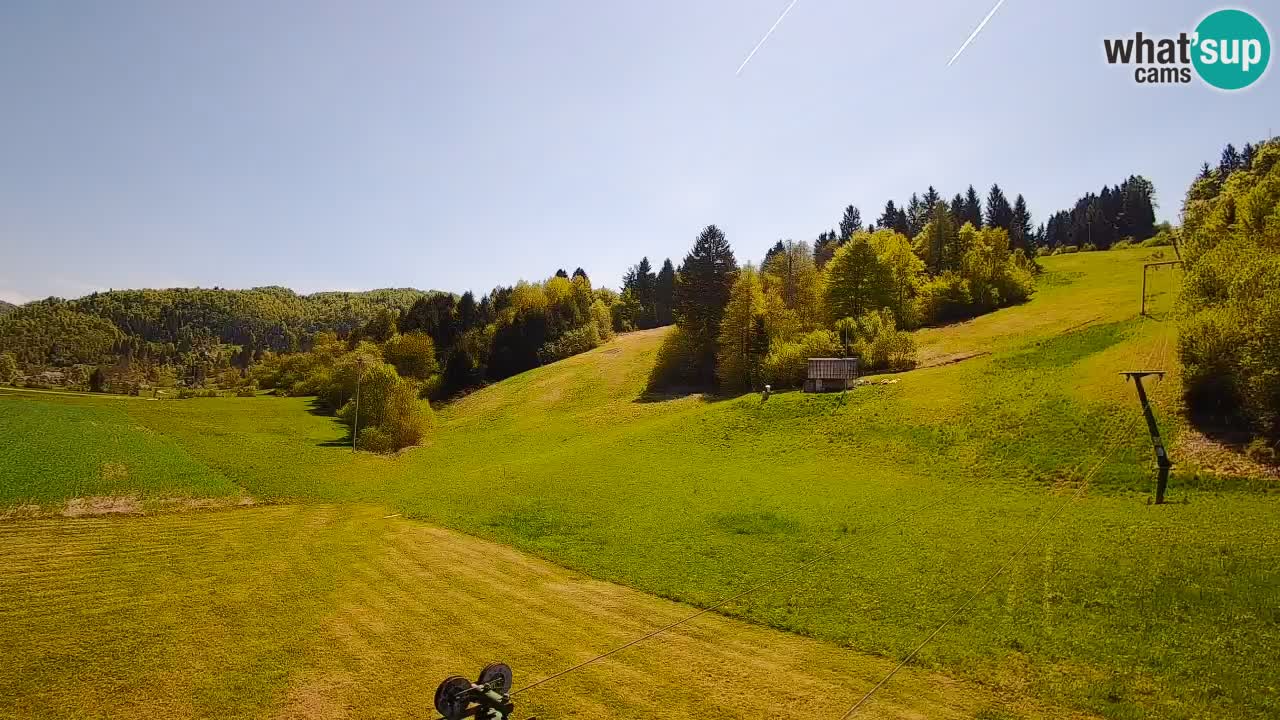 Webcam Smučišče Senožeta – Ski Resort Live View near Bohinj