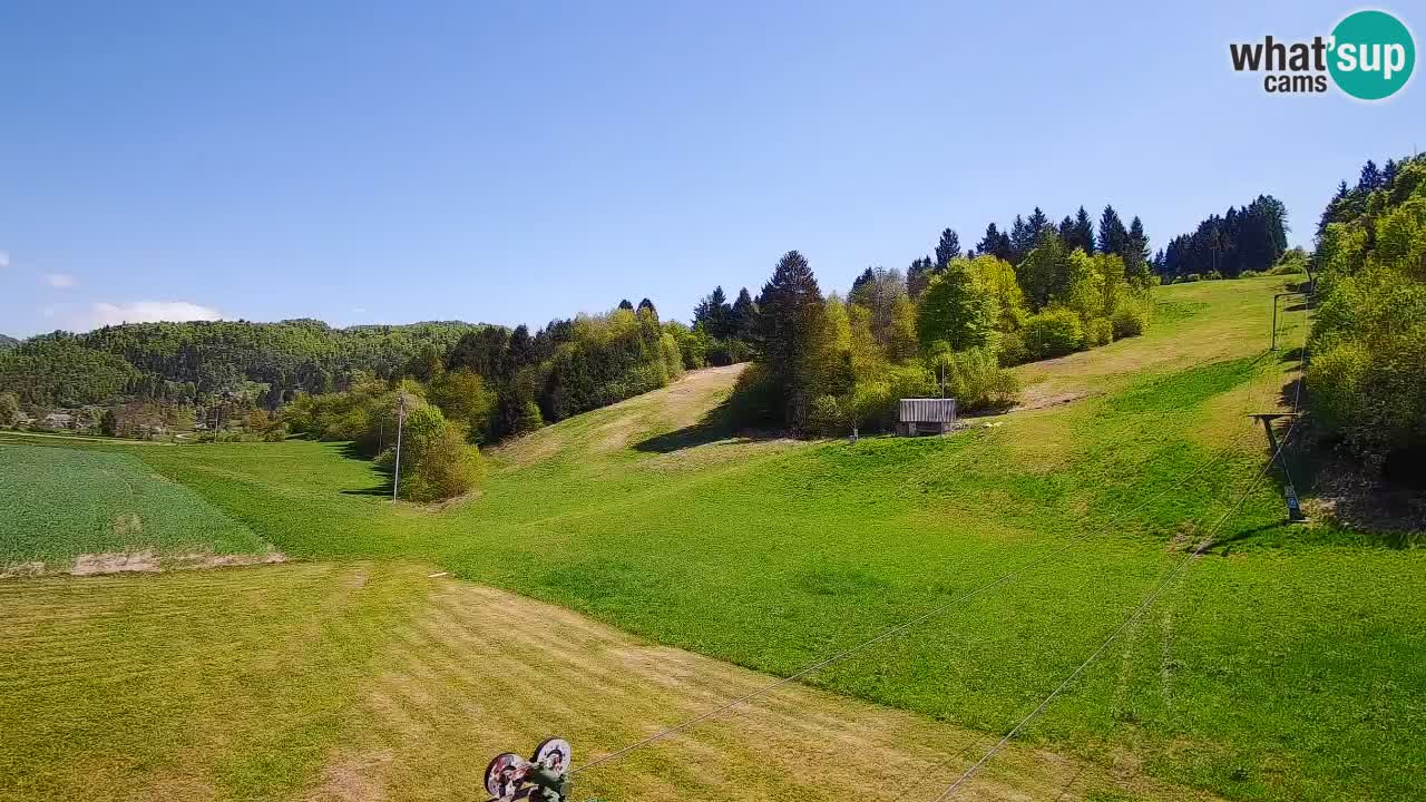 Webcam Smučišče Senožeta – Ski Resort Live View near Bohinj