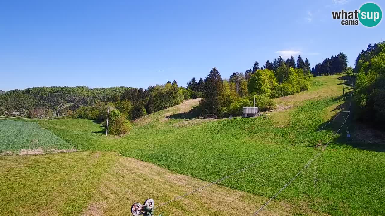 Webcam Smučišče Senožeta – Ski Resort Live View near Bohinj