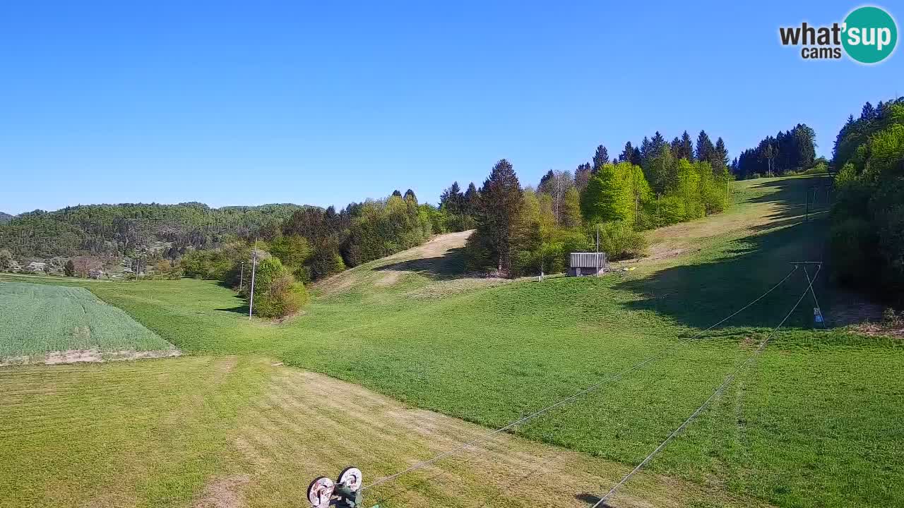 Webcam Smučišče Senožeta – Ski Resort Live View near Bohinj