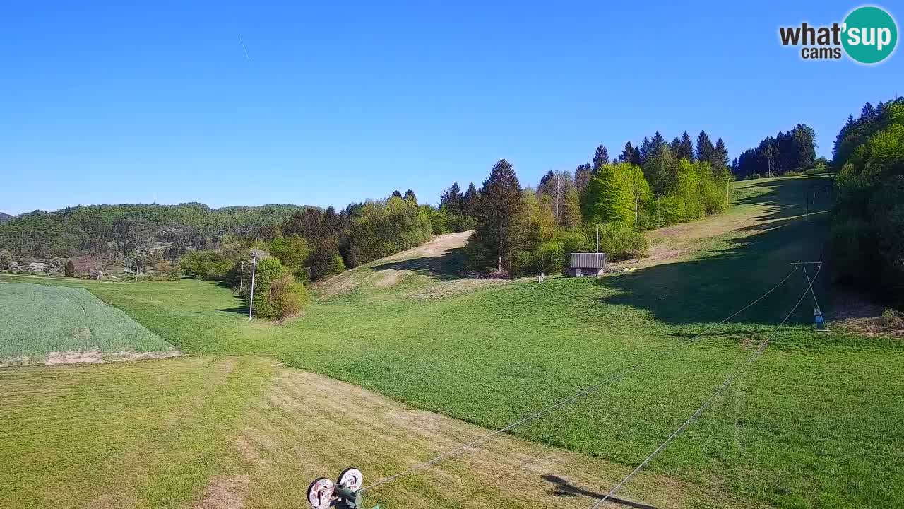 Webcam Smučišče Senožeta – Ski Resort Live View near Bohinj