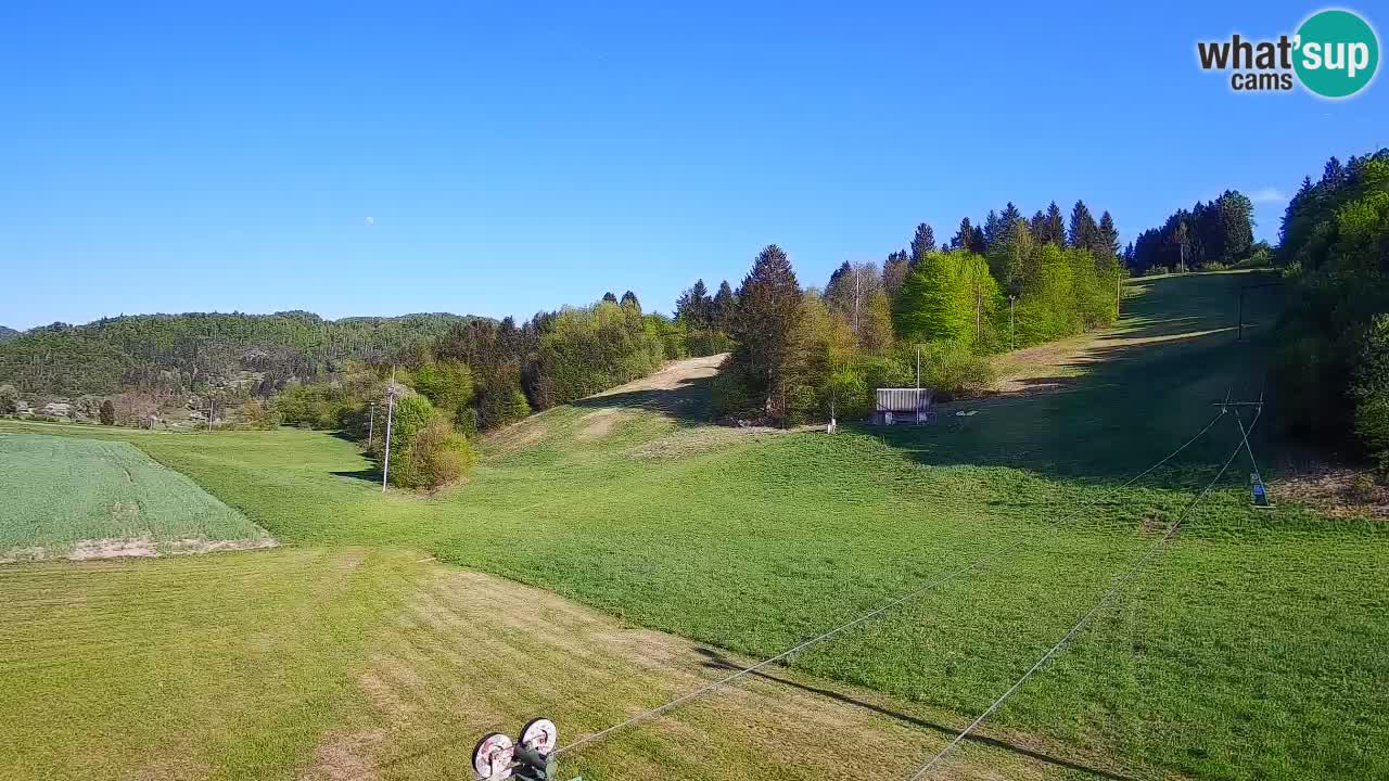 Webcam Smučišče Senožeta – Ski Resort Live View near Bohinj