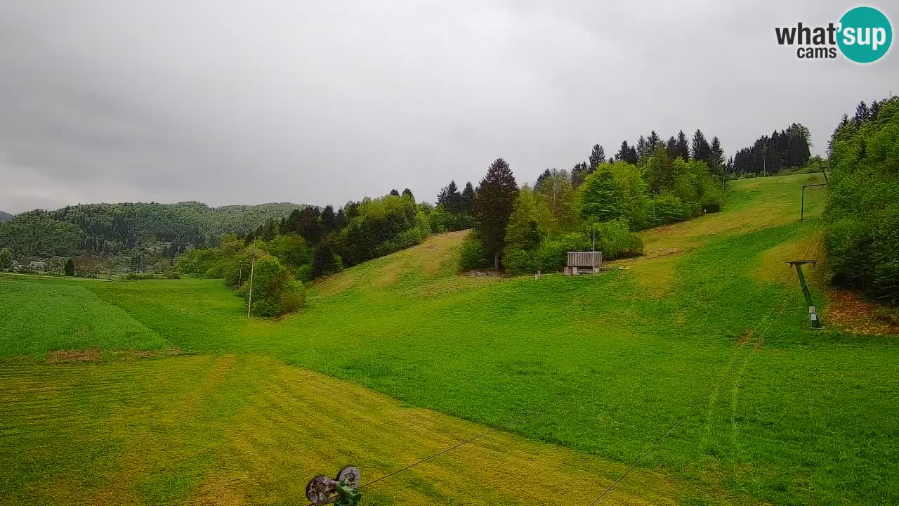Webcam Smučišče Senožeta – Ski Resort Live View near Bohinj