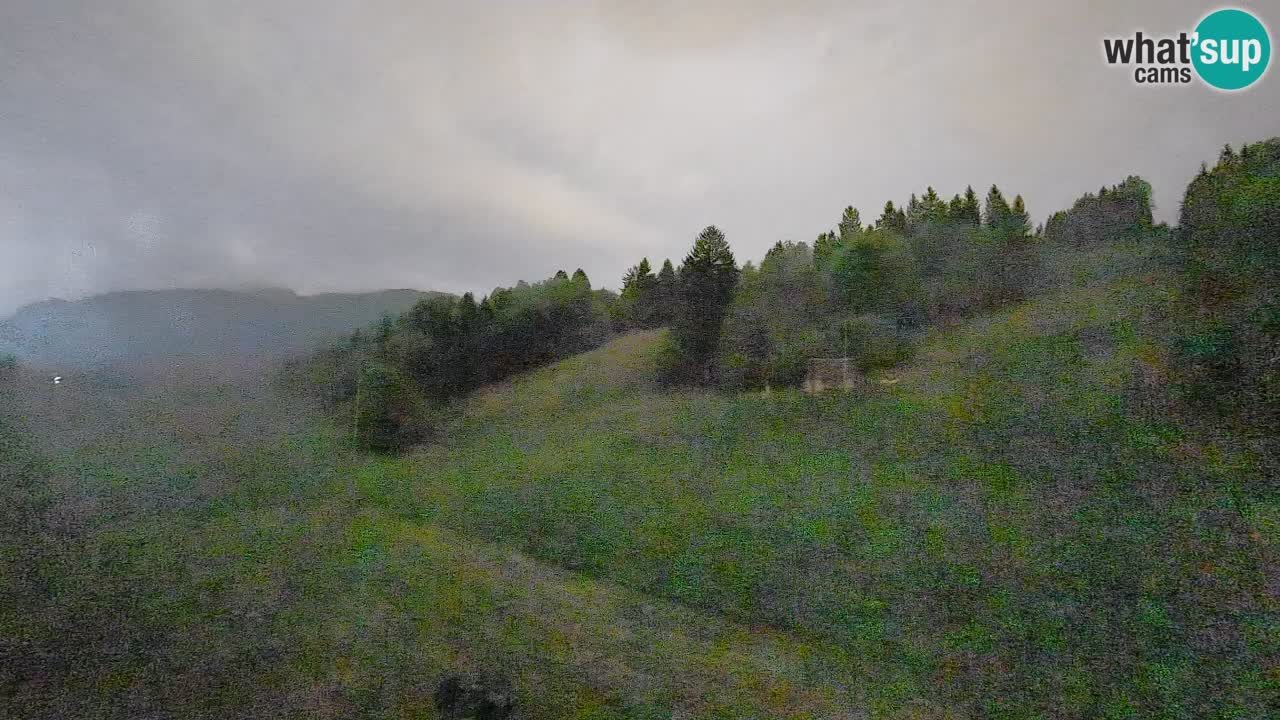 Cámara web Smučišče Senožeta – Estación de esquí en Srednja Vas cerca de Bohinj