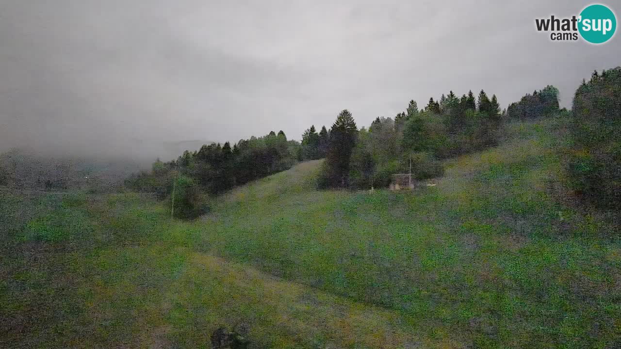 Cámara web Smučišče Senožeta – Estación de esquí en Srednja Vas cerca de Bohinj