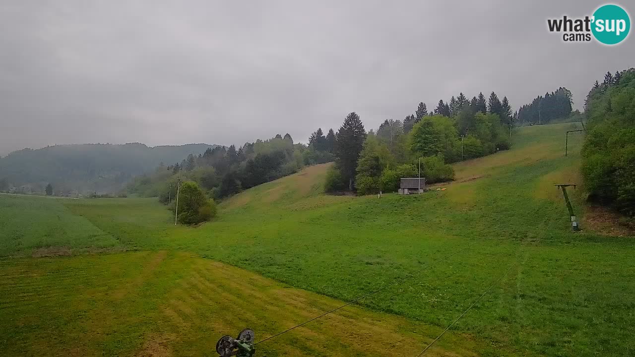 Webcam Smučišče Senožeta – Station de ski à Srednja Vas près de Bohinj