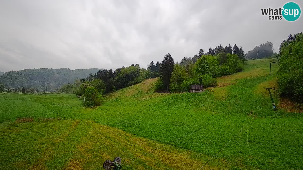 Webcam Smučišče Senožeta – Stazione sciistica a Srednja Vas vicino Bohinj