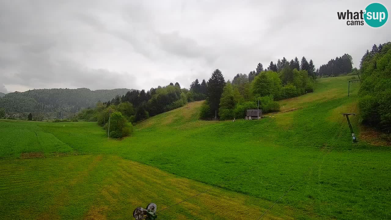 Webcam Smučišče Senožeta – Stazione sciistica a Srednja Vas vicino Bohinj