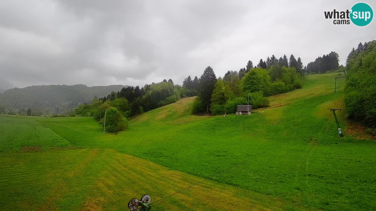 Webcam Smučišče Senožeta – Ski Resort Live View near Bohinj