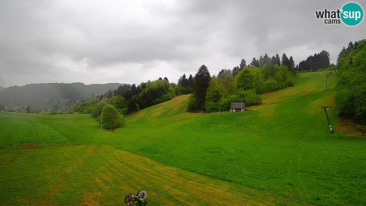 Webcam Smučišče Senožeta – Ski Resort Live View near Bohinj