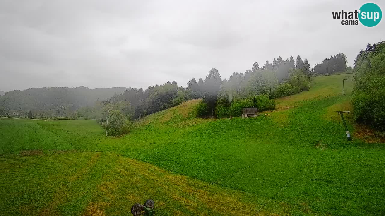 Webcam Smučišče Senožeta – Ski Resort Live View near Bohinj
