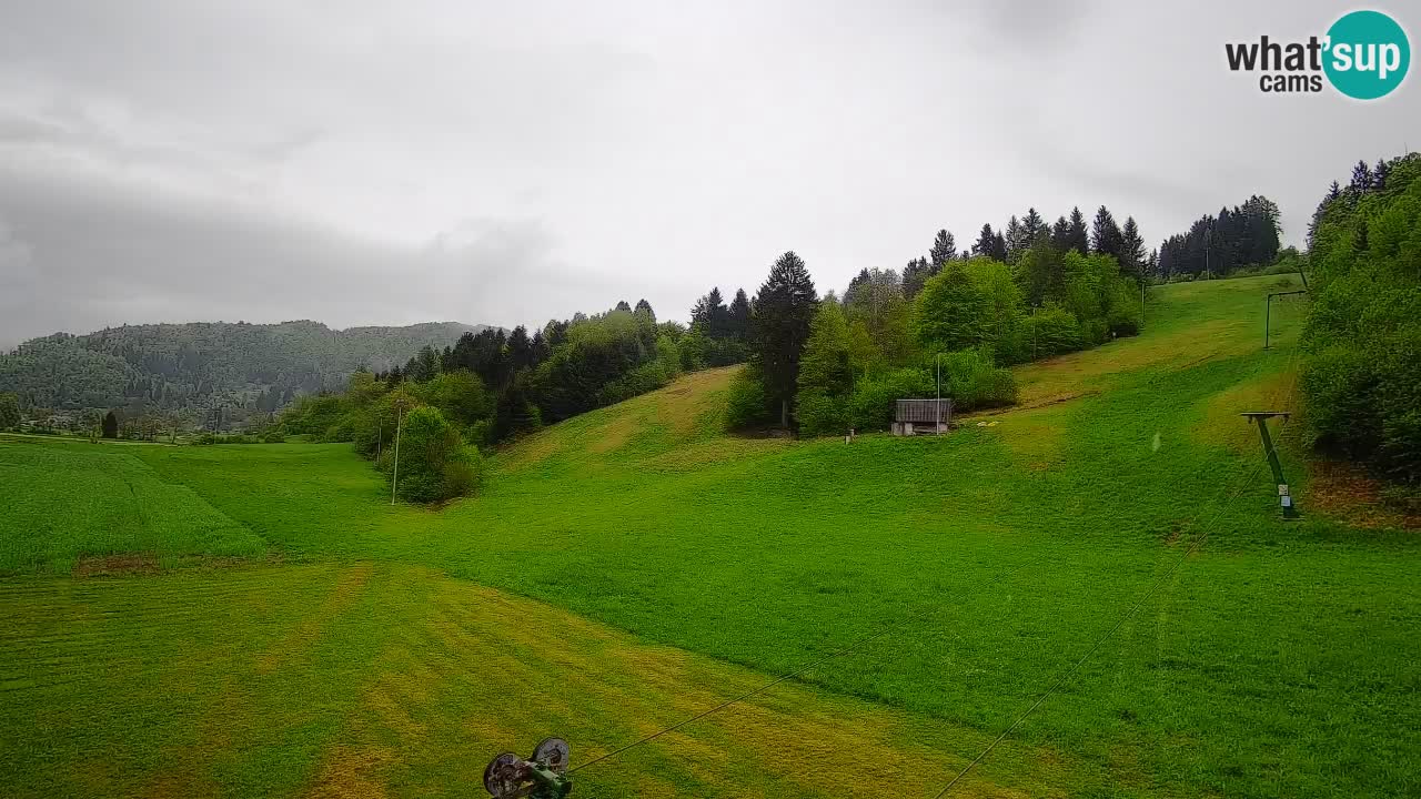Webcam Smučišče Senožeta – Ski Resort Live View near Bohinj