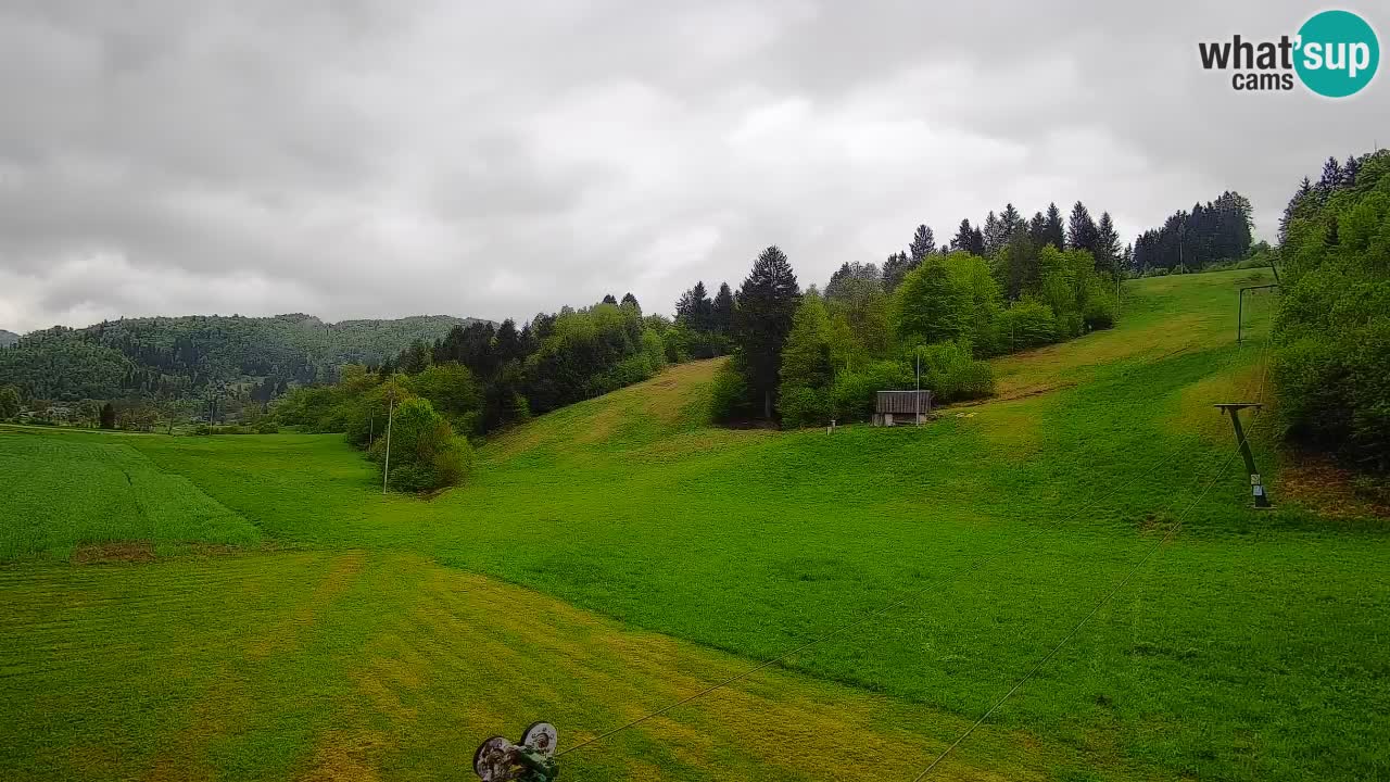 Webcam Smučišče Senožeta – Stazione sciistica a Srednja Vas vicino Bohinj