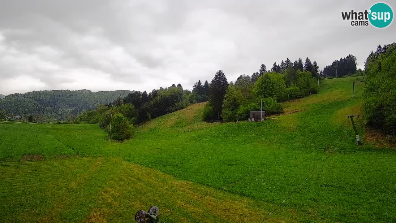 Webcam Smučišče Senožeta – Ski Resort Live View near Bohinj