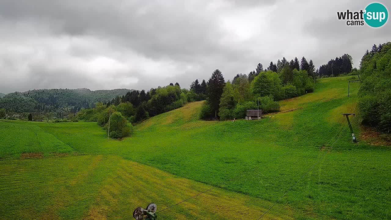 Webcam Smučišče Senožeta – Ski Resort Live View near Bohinj
