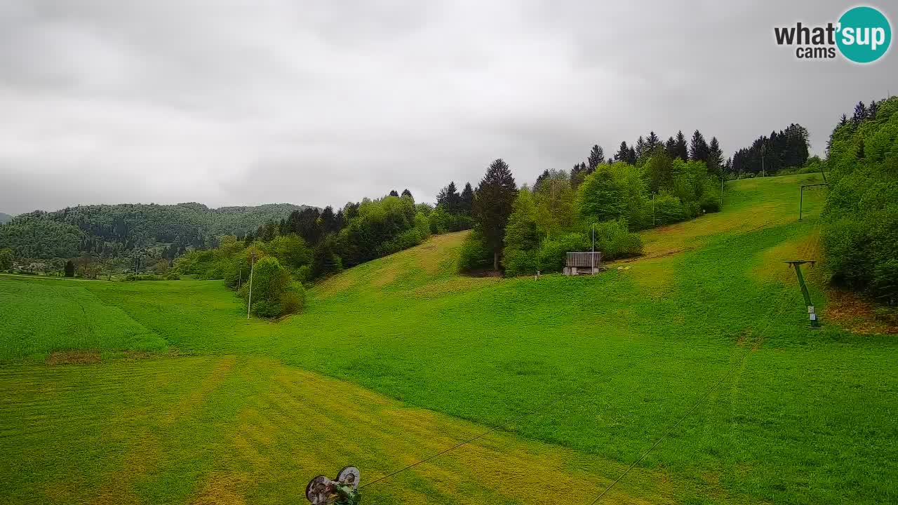 Webcam Smučišče Senožeta – Stazione sciistica a Srednja Vas vicino Bohinj