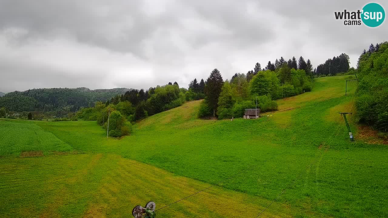 Webcam Smučišče Senožeta – Ski Resort Live View near Bohinj