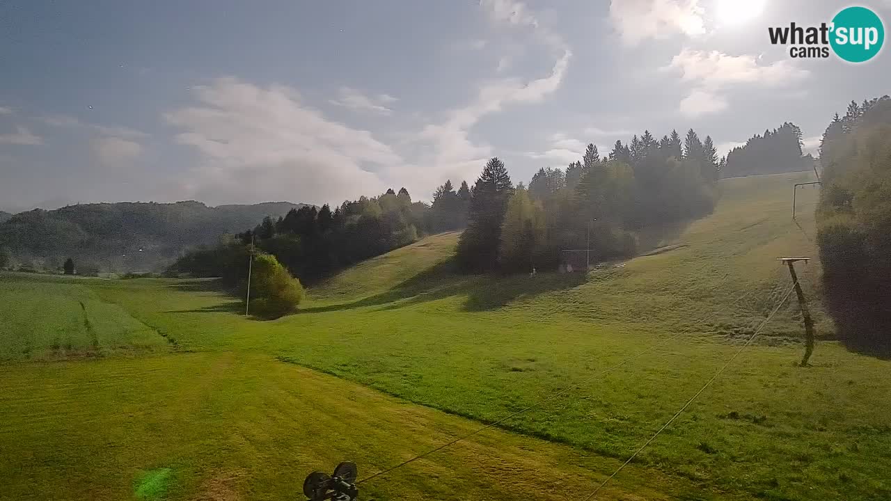 Webcam Smučišče Senožeta – Ski Resort Live View near Bohinj