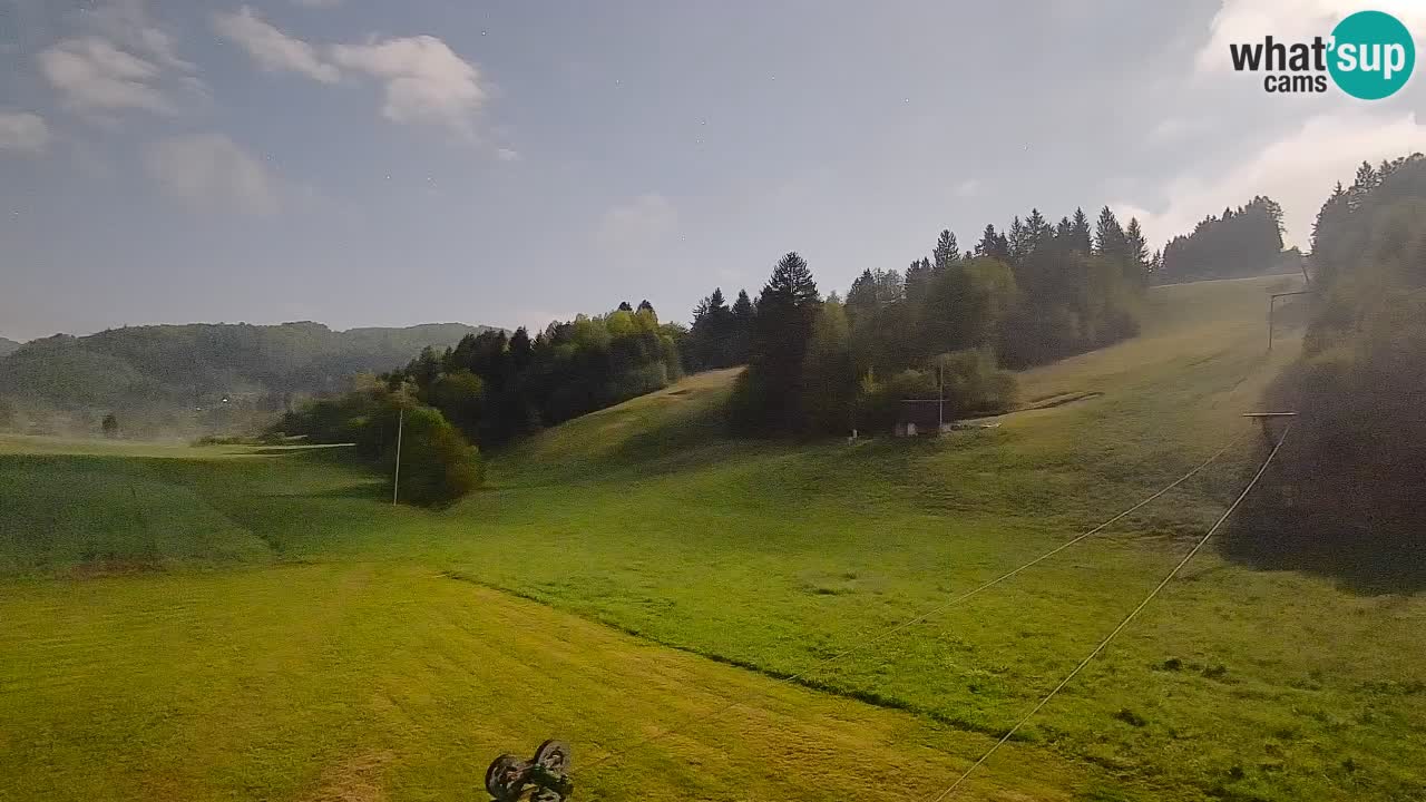 Webcam Smučišče Senožeta – Ski Resort Live View near Bohinj