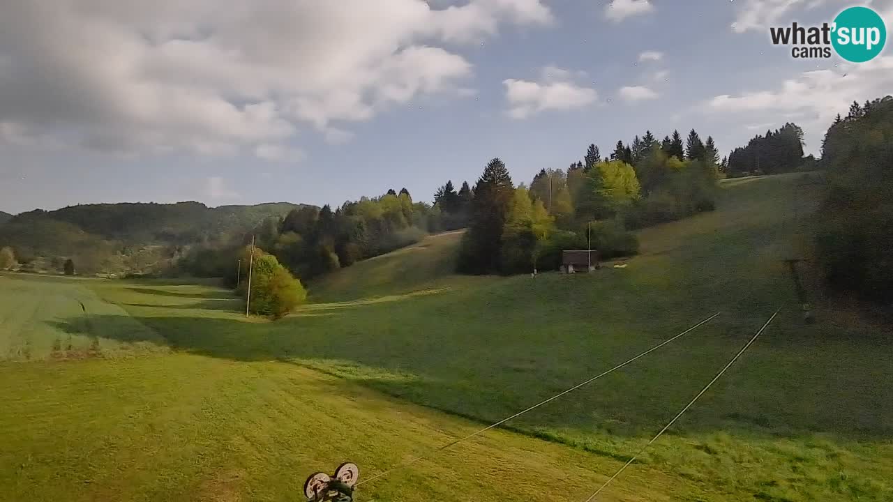 Web kamera Smučišče Senožeta – Skijalište u Srednjoj Vasi kod Bohinja