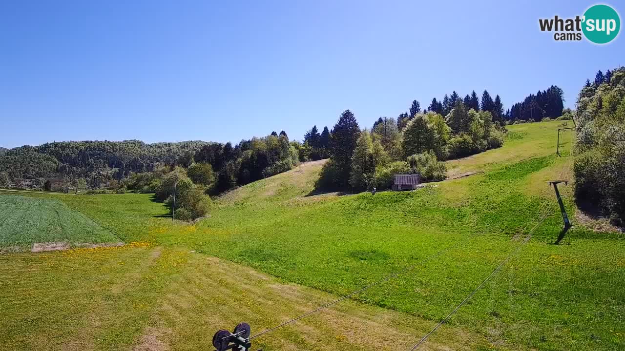 Webcam Smučišče Senožeta – Ski Resort Live View near Bohinj