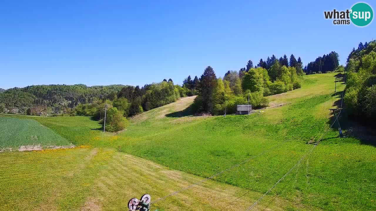 Webcam Smučišče Senožeta – Ski Resort Live View near Bohinj