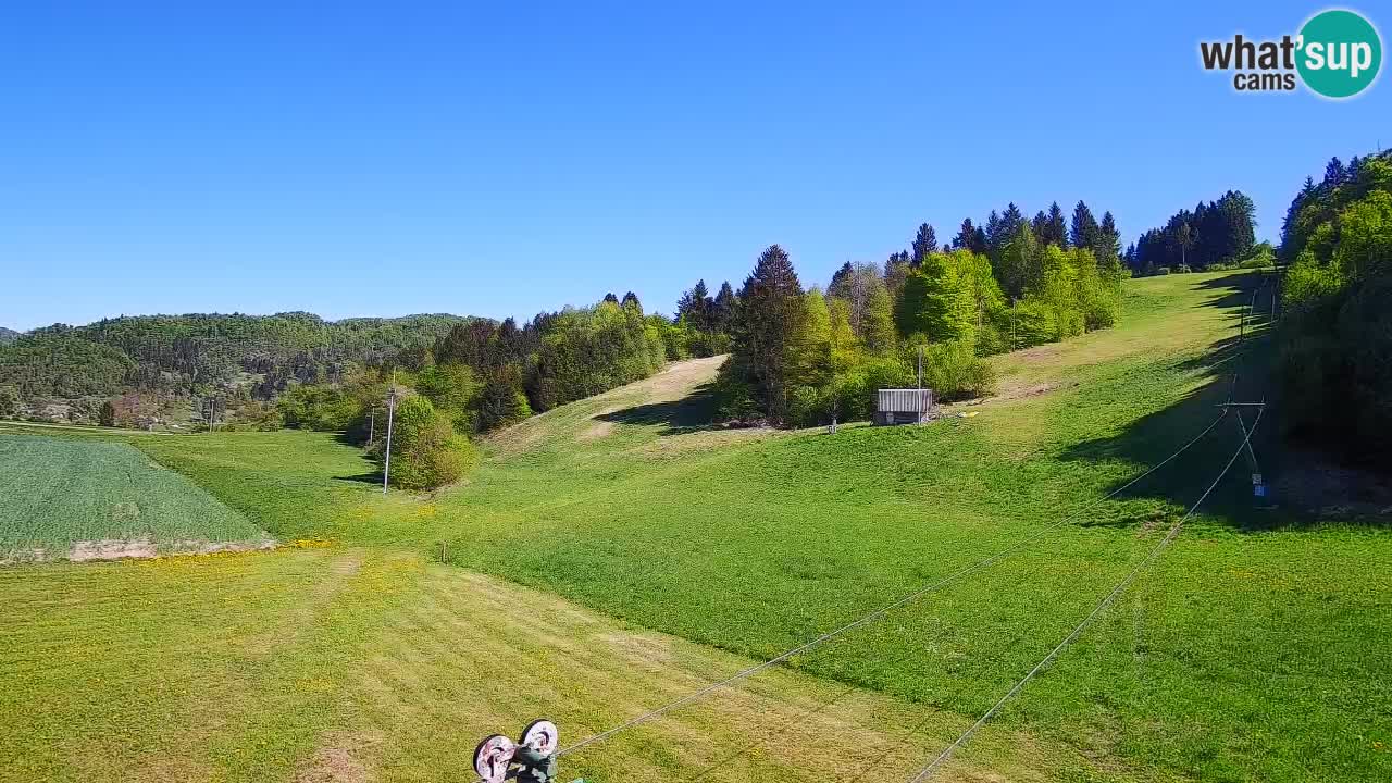 Webcam Smučišče Senožeta – Stazione sciistica a Srednja Vas vicino Bohinj