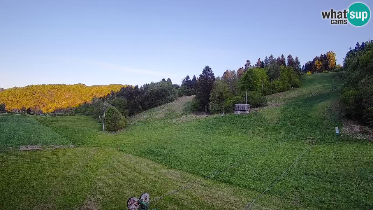 Webcam Smučišče Senožeta – Stazione sciistica a Srednja Vas vicino Bohinj