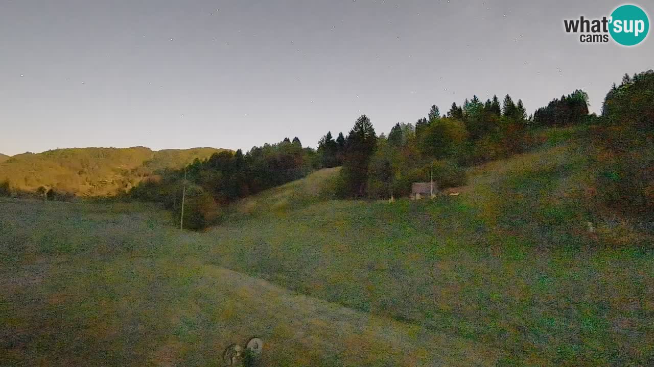 Webcam Smučišče Senožeta – Ski Resort Live View near Bohinj