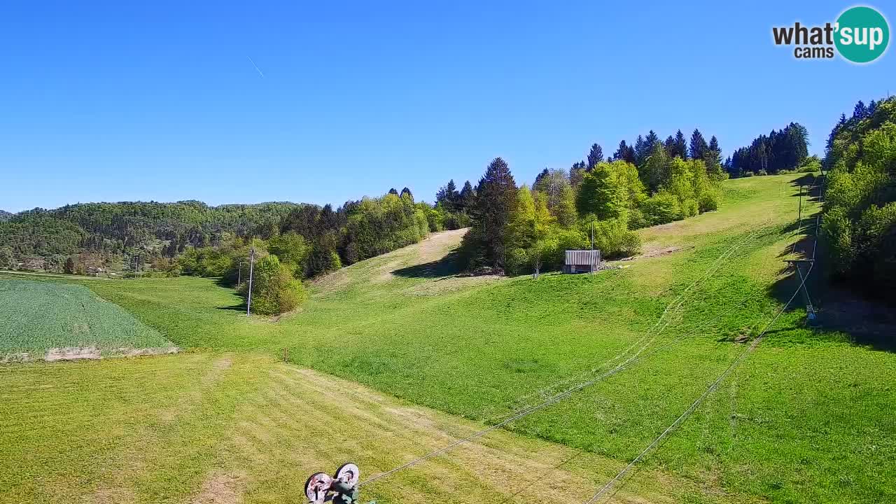 Webcam Smučišče Senožeta – Ski Resort Live View near Bohinj