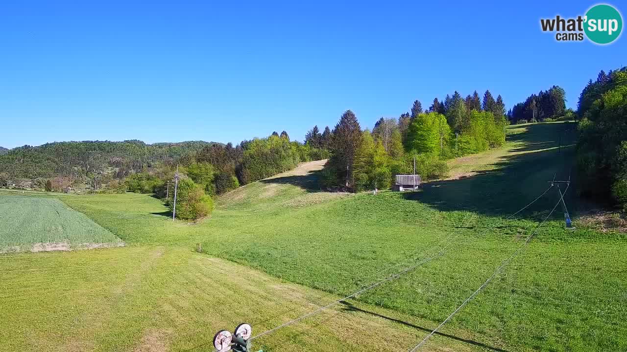 Webcam Smučišče Senožeta – Stazione sciistica a Srednja Vas vicino Bohinj