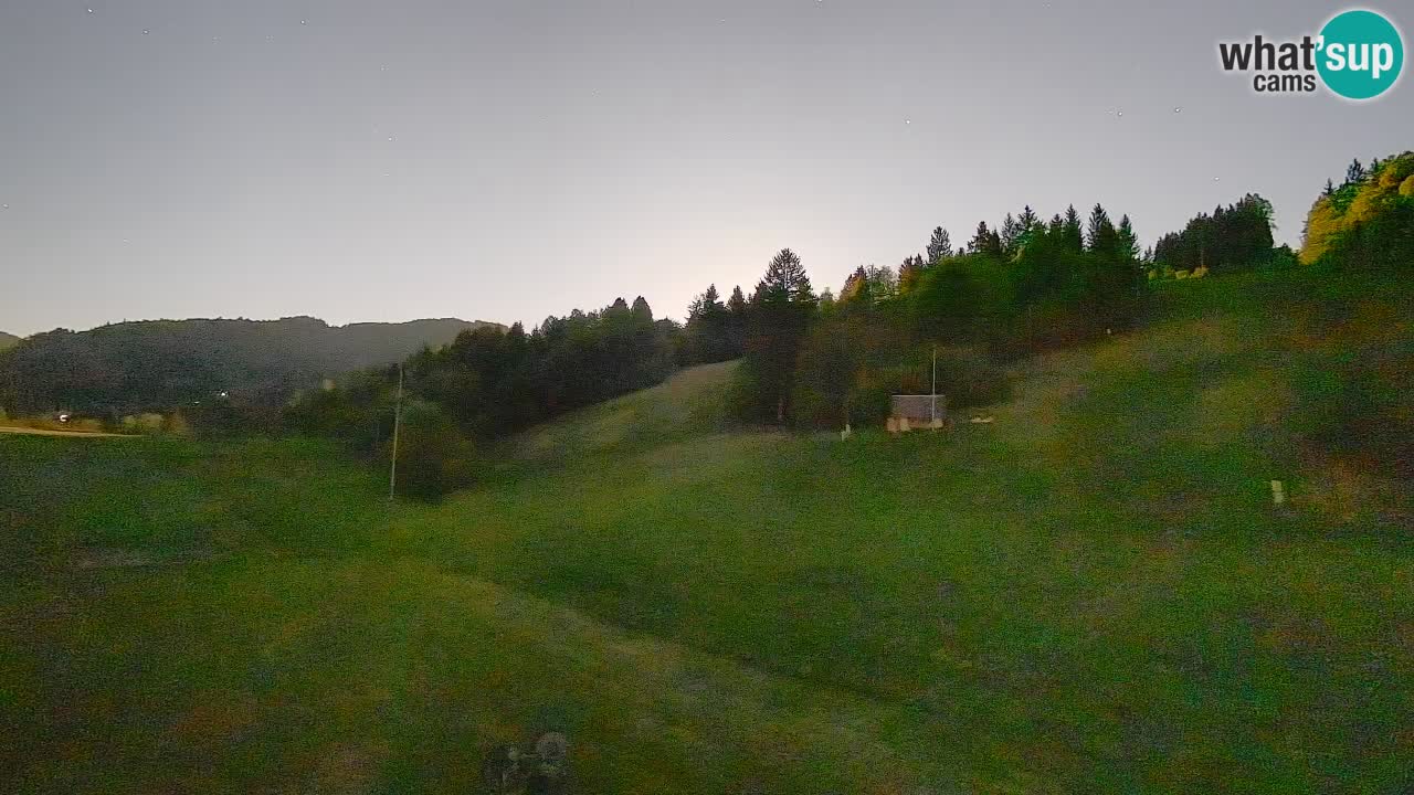 Webcam Smučišče Senožeta – Ski Resort Live View near Bohinj