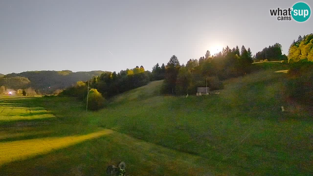 Webcam Smučišče Senožeta – Ski Resort Live View near Bohinj
