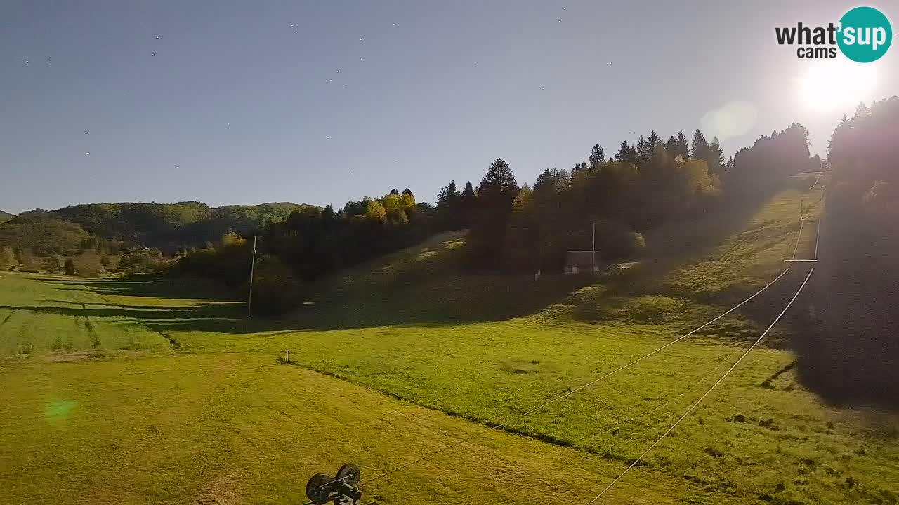 Webcam Smučišče Senožeta – Ski Resort Live View near Bohinj