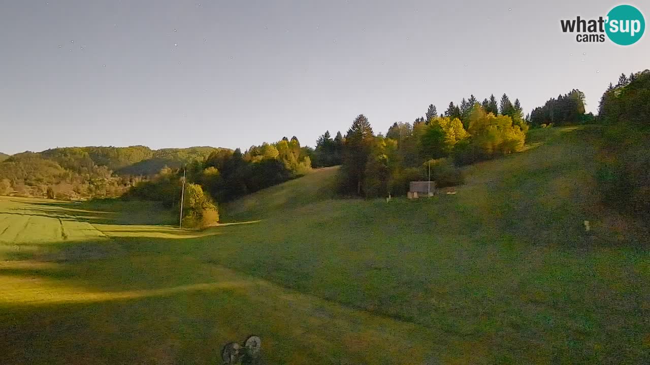 Webcam Smučišče Senožeta – Ski Resort Live View near Bohinj